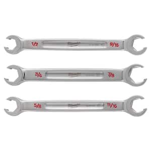 3-Piece Flare Nut Metric Wrenches