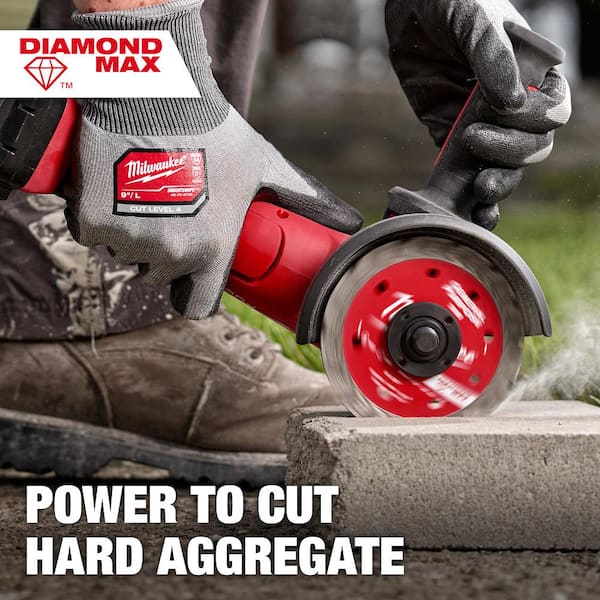 Milwaukee 4.5 in. DIAMOND MAX General Purpose Turbo Diamond Blade