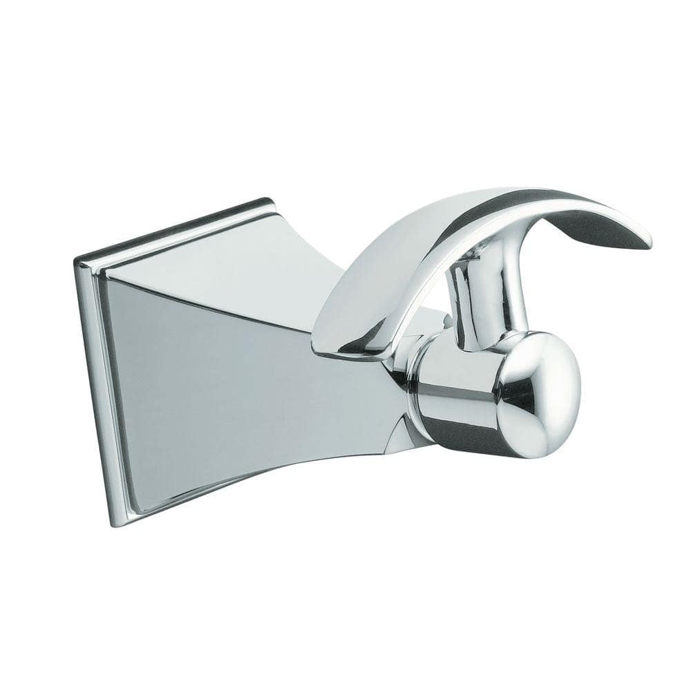 KOHLER Memoirs Single Hook Polished Chrome Towel Hook KOHLER Memoirs Single Hook Polished Chrome Towel Hook