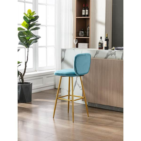 steel blue bar stools