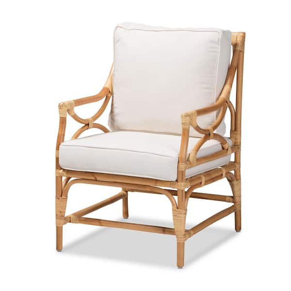 Brandon Natural Rattan Armchair
