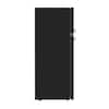 7.5 cu ft Mini Refrigerator with Top Freezer and Chrome Handles in Black