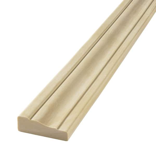 Flex Trim HD 356 11/16 in. x 2-1/4 in. x 96 in. Polyurethane 4/0 Flexible Half-Round Casing