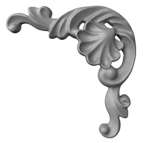 3.875 in. D x 7.875 in. W x 0.63 in. L Primed Polyurethane Panel Moulding