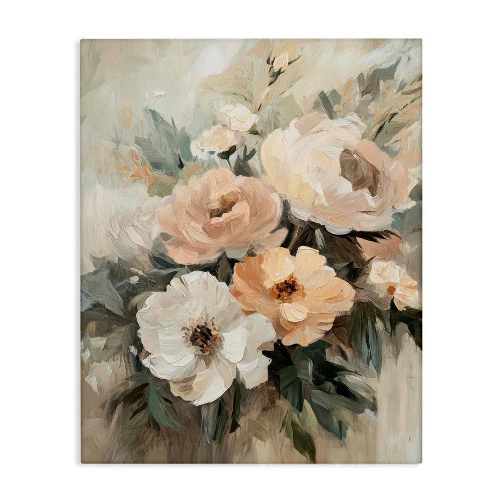 Brushed Spring Bouquet by Petal Prints Design Unframed Nature Graphic Art Print 40 in. x 30 in. price history on PriceWatchPro