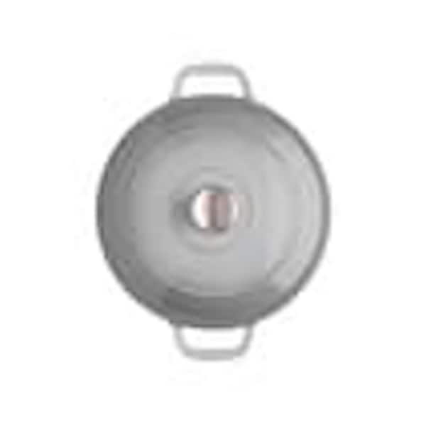 Chasseur 6-quart Caviar-Grey Enameled Cast Iron Oval Dutch Oven - Bed Bath  & Beyond - 15210045