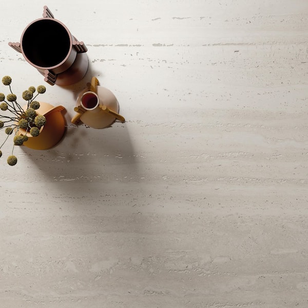 Sensi Roma 48 in. x 48 in. Satin Porcelain Field Tile in White (31 sq. ft./Case)