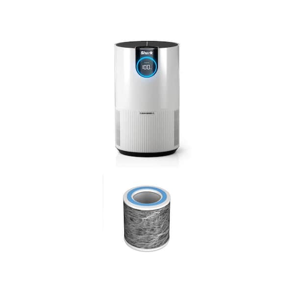 True Console 500 sq. ft. HEPA Air Purifier with Nanoseal and Anti-Allergen NANOSEAL Replacement Filter Combo