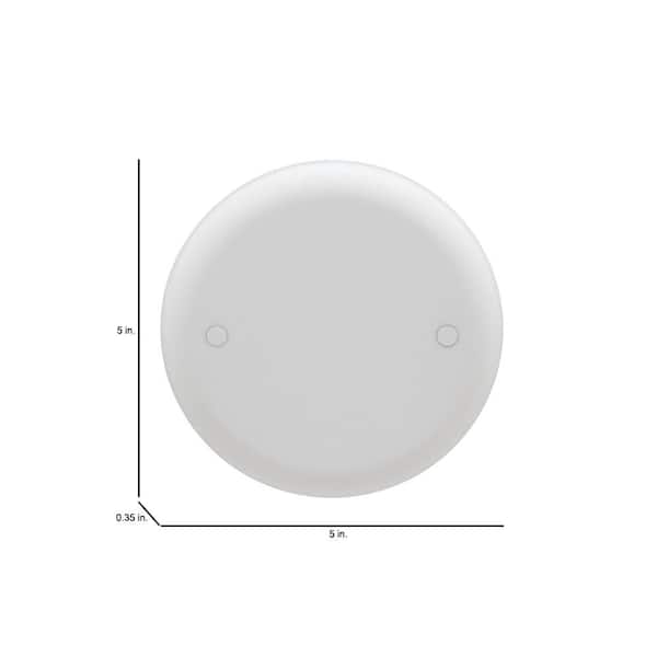 Round Blank Ceiling Box Cover, Round Ceiling Light Cover Plate