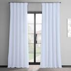 Ice Solid Rod Pocket Room Darkening Curtain - 50 in. W x 84 in. L (1 Panel)