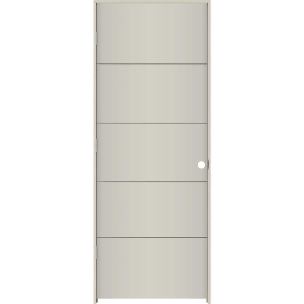 32 in. x 80 in. Right-Hand Solid Core Ash Composite Single Prehung Interior Door price history on PriceWatchPro