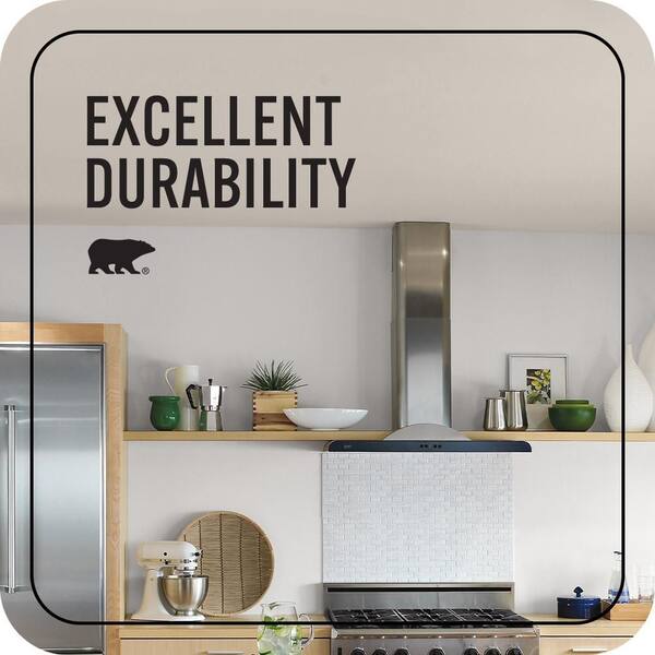 BEHR ULTRA 1 gal. #N220-2 Ashen Tan Ceiling Flat Interior Paint