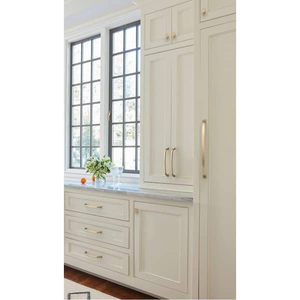 Revitalize 8 in. (203mm) Traditional Champagne Bronze Arch Cabinet Pull