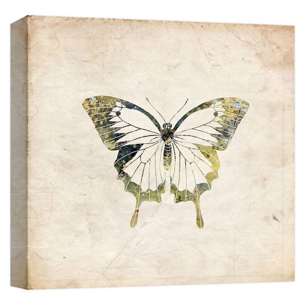PTM Images King Butterfly'' Canvas Abstract Wall Art 15 in. x 15 in.