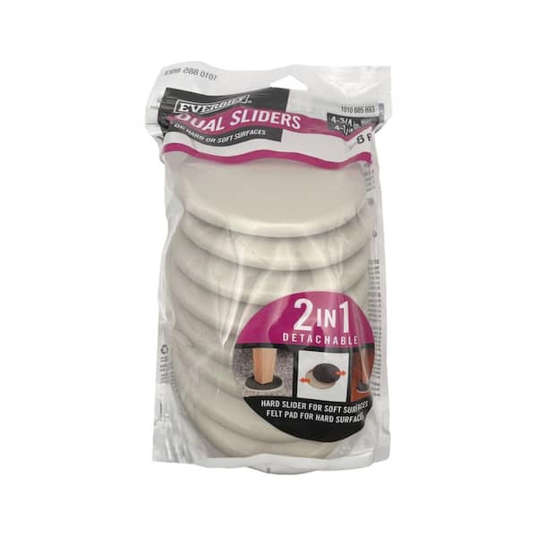 Everbilt 4-3/4 in. 2-in-1 Furniture Mover (8-Pack)