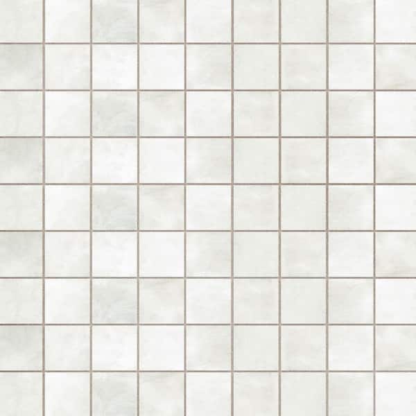 Laverton Taco Nieve 2 in. x 2 in. Porcelain Floor and Wall Tile (0.5 sq. ft./Case)