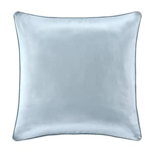 Madeline Polyester Powder Blue Euro Sham