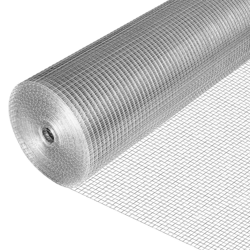 1/2 in. x 3 ft. x 50 ft. 19-Gauge Hardware Cloth, Chicken Coop Wire Hot Dip
