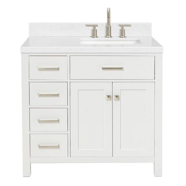 ARIEL Bristol 36.25 In. W X 22 In. D X 36 In. H Single Sink ...