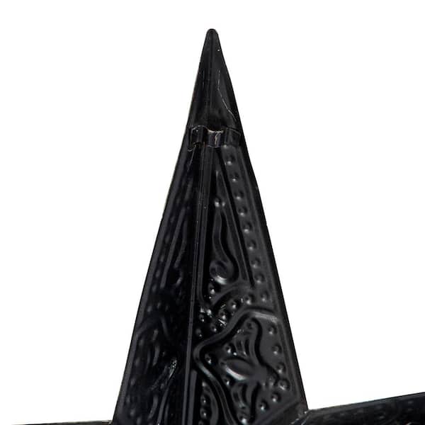 Metal Brown Indoor Outdoor Star Wall Decor (Set of 3)