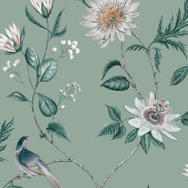 Graham & Brown Nuit Sage Wallpaper