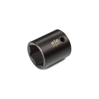 1/2 in. Drive x 15/16 in. 6-Point Impact Socket