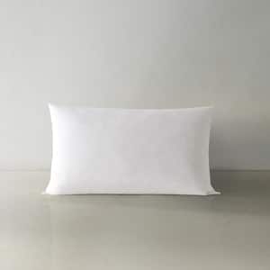 Elegance Cotton Lumbar Feather Decorative Pillow Stuffer