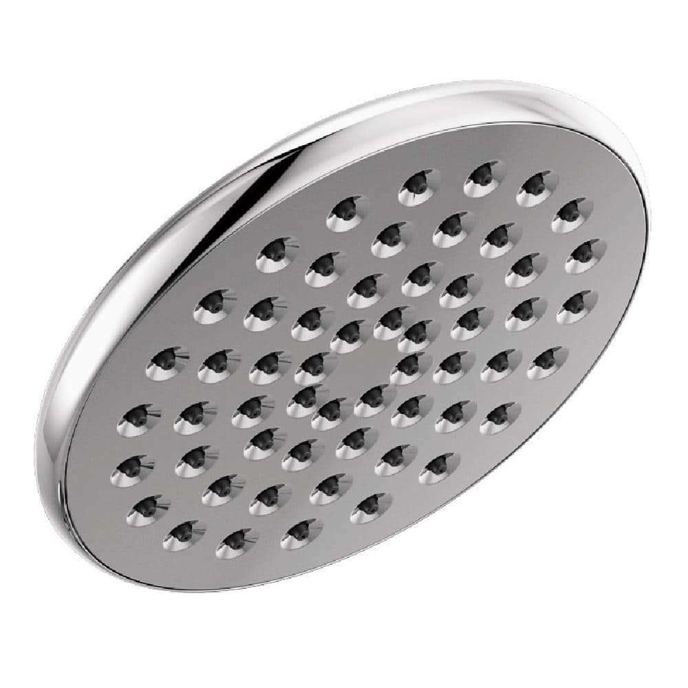 Chrome 6-Inch Modern Rain Shower Head