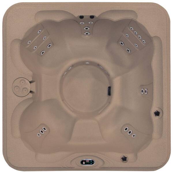Coleman Spas 6-Person 30-Jet Bench Spa with Easy Plug-N-Play and LED Waterfalls