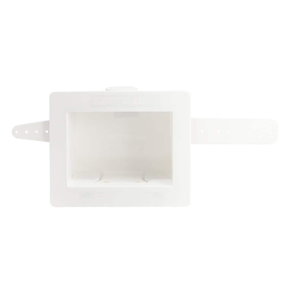 1/2 in. Dual Drain Single Lever Washing Machine Outlet Box price history on PriceWatchPro