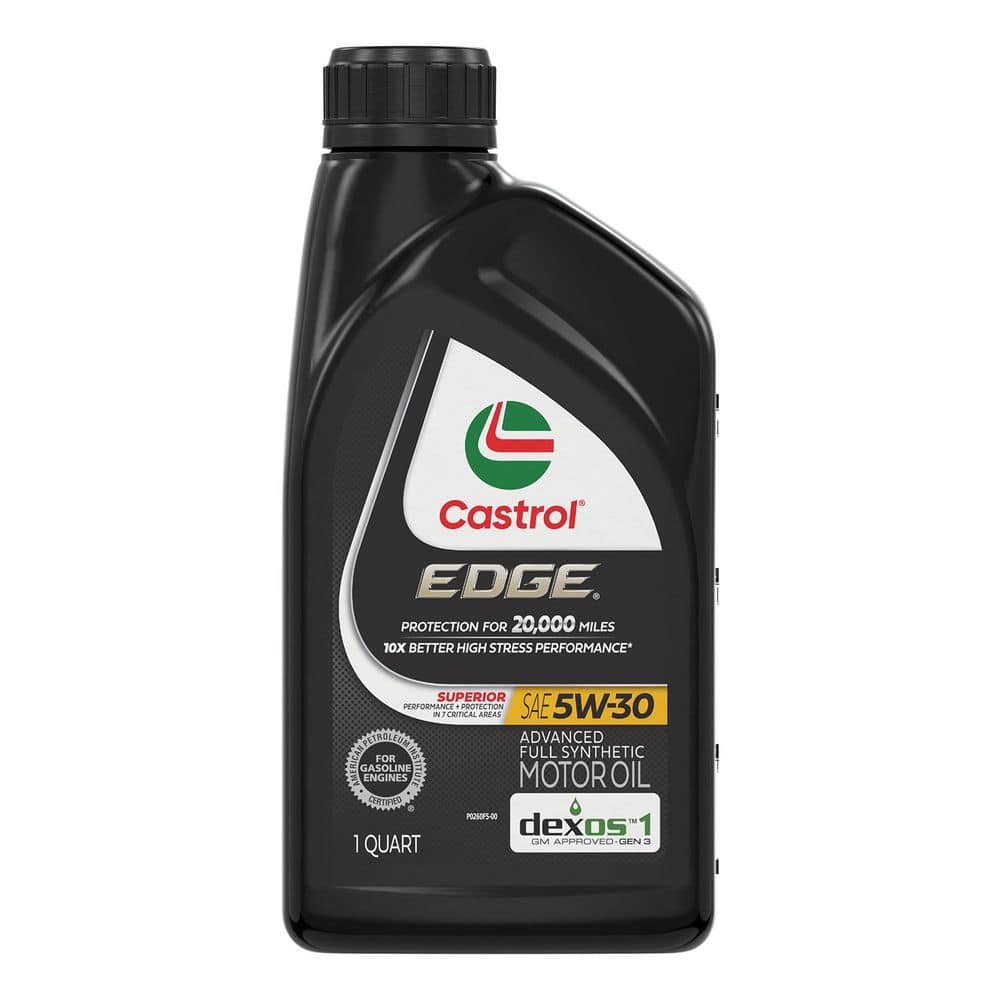 CASTROL EDGE 5W-30 Advanced Full Synthetic Motor Oil, 1 qt. 15D3BC