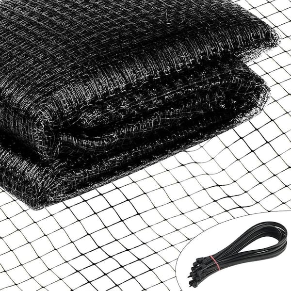 Outdoor Garden Netting, 7 ft. x 50 ft. Deer Fence for Plants, Trees, and Vegetables Protection