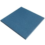 Greatmats StayLock Perforated Blue 12 in. x 12 in. x 0.56 in. PVC ...