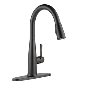 Essa Touch2O Single-Handle Pull-Down Sprayer Kitchen Faucet (Google Assistant, Alexa Compatible) in Venetian Bronze