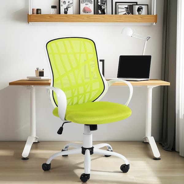 Lime green swivel chair hotsell