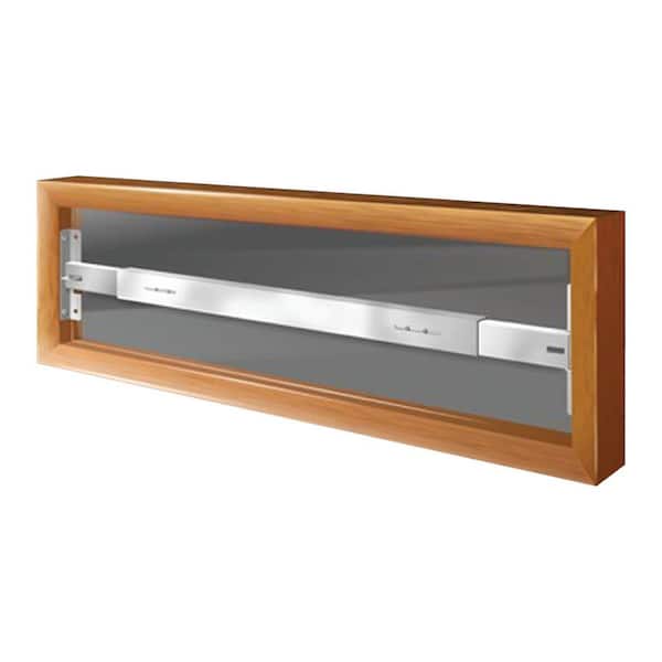Swing-away 29 in. to 42 in. Adjustable Width 1-Bar Window Guard, White