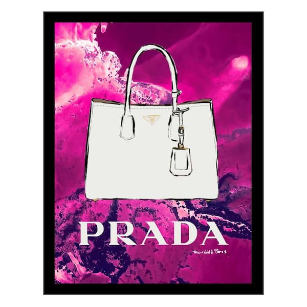 VENICE BEACH Collections High Fashion Designer Handbag by Fairchild Paris 1 Piece Framed Graphic Print Abstract Poster Art Print 18 in. x 14 in.