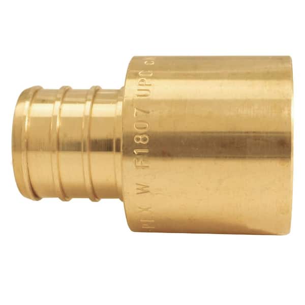 Apollo 3/4 in. Brass PEX-B Barb x 3/4 in. Female Copper Sweat Adapter