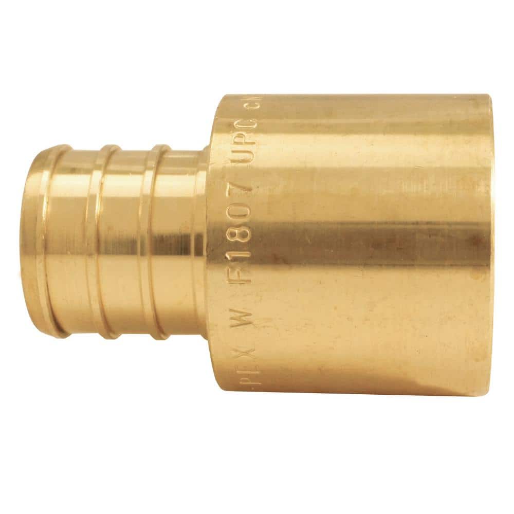 Copper Pipe Fitting Crimp Female Sweat Adapter Pressure Copper Fitting  Plumbing Hose Threaded Adapter Sweat Solder Connection Pipe - Pack of 20 