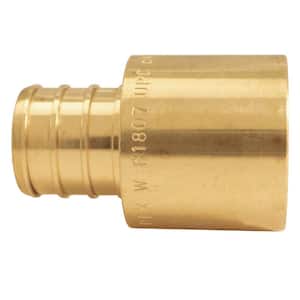 3/4 in. Brass PEX Barb x 3/4 in. Female Copper Sweat Adapter