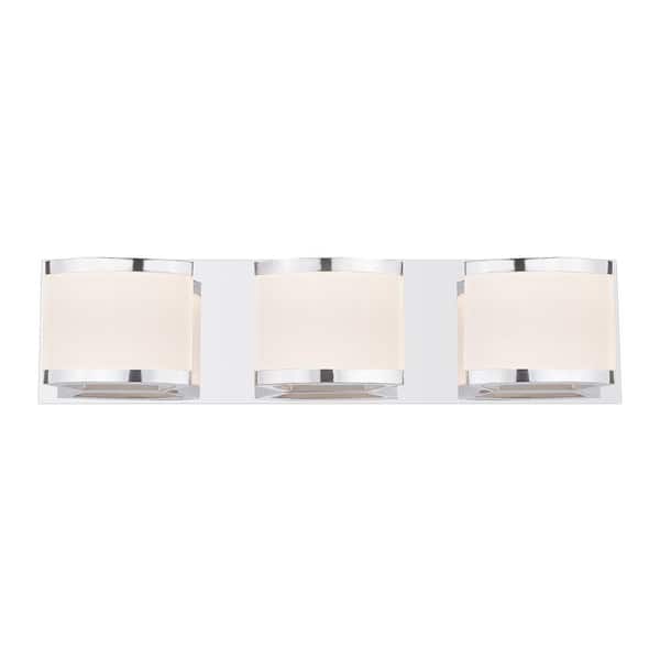Easylite 20 in. Chrome Integrated LED Vanity Light