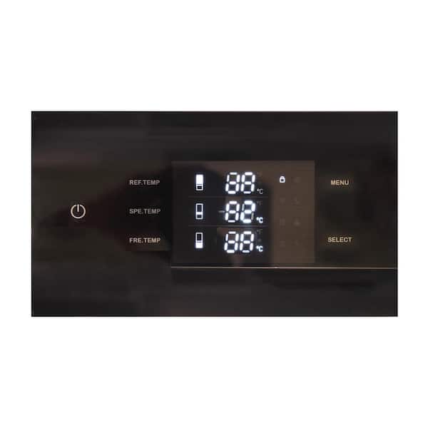 Kucht 36 in. Width 16 cu. ft. Built-In Bottom Freezer Refrigerator