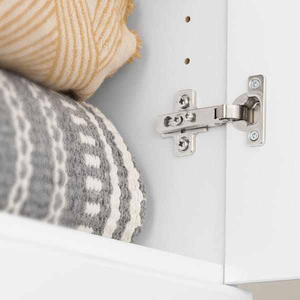 Reviews for Prepac Wood Freestanding Garage Cabinet in White (32