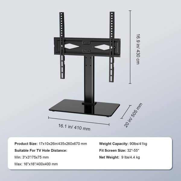 40-75 Universal TV Floor Stand Movable Strong Swivel TV Mount Height Adjustable 40-75 Universal TV Floor Stand Movable Strong Swivel TV Mount Height Adjustable
