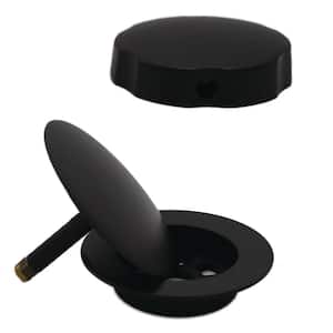 1-1/2 in. Replacement Trim for Westbrass Cable Drive Bath Drain Waste & Overflow Assemblies, Oil Rubbed Bronze