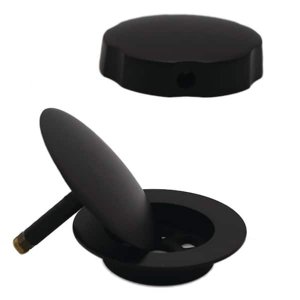 Westbrass 1-1/2 in. Replacement Trim for Westbrass Cable Drive Bath Drain Waste & Overflow Assemblies, Oil Rubbed Bronze