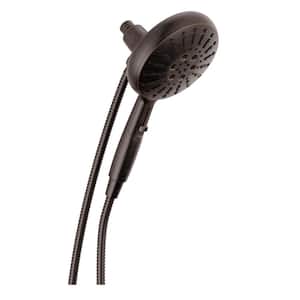 7-Spray Patterns 1.75 GPM 6.19 in. Wall Mount Handheld Shower Head with SureDock Magnetic in Venetian Bronze