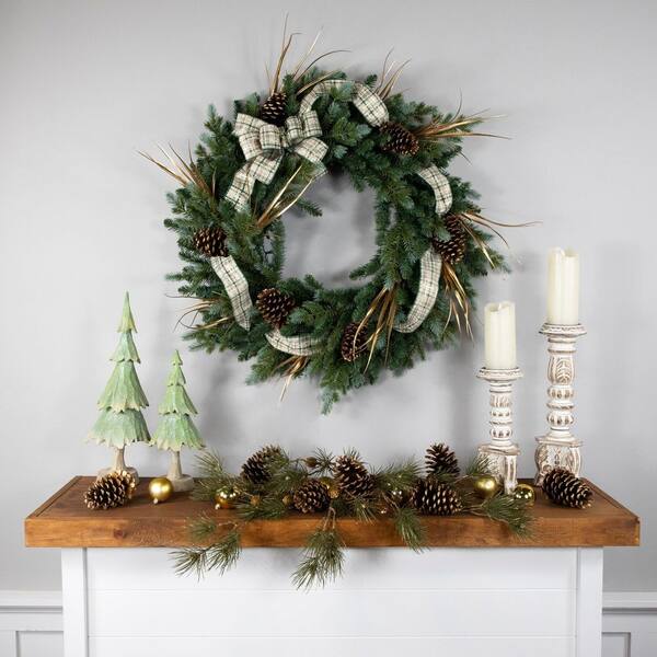  Nordic Spruce Wreath クリスマス　リース 48