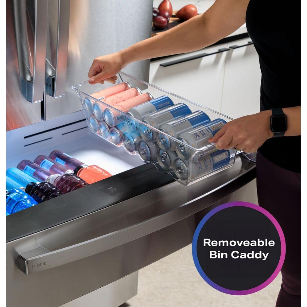 Stainless Steel Smart French Door Refrigerator with Ice Maker