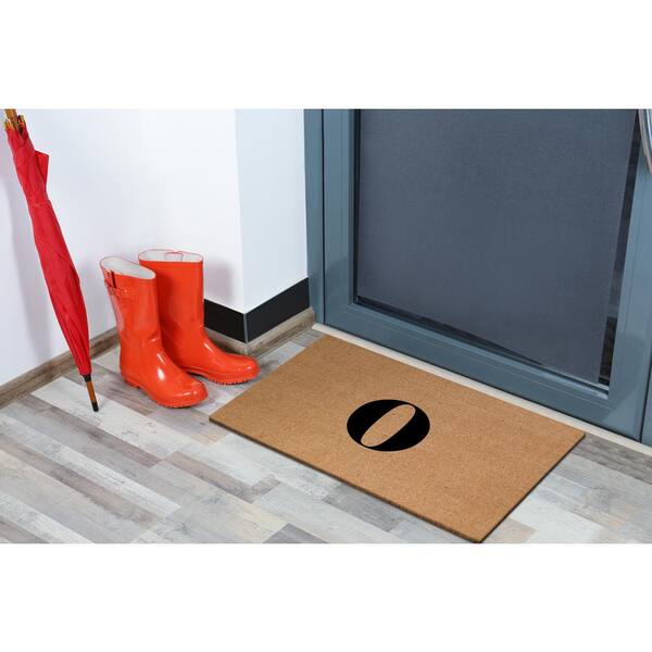Coir Monogrammed Door Mat A1HC First Impression Plain 24 in x 36 in Coir Monogrammed Door Mat A1HC First Impression Plain 24 in x 36 in